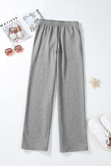 Drawstring Pants with Pockets - Trendsi