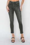 RISEN Full Size High Rise Ankle Skinny Jeans