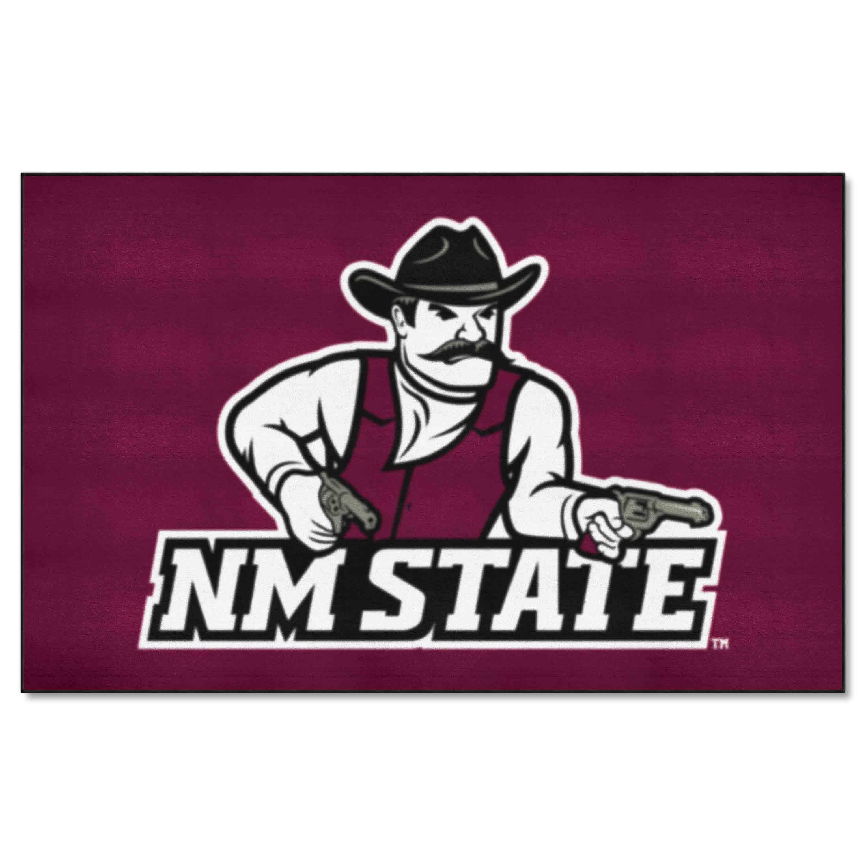 New Mexico State Lobos Ulti-Mat Rug - 5ft. x 8ft. - New Mexico State