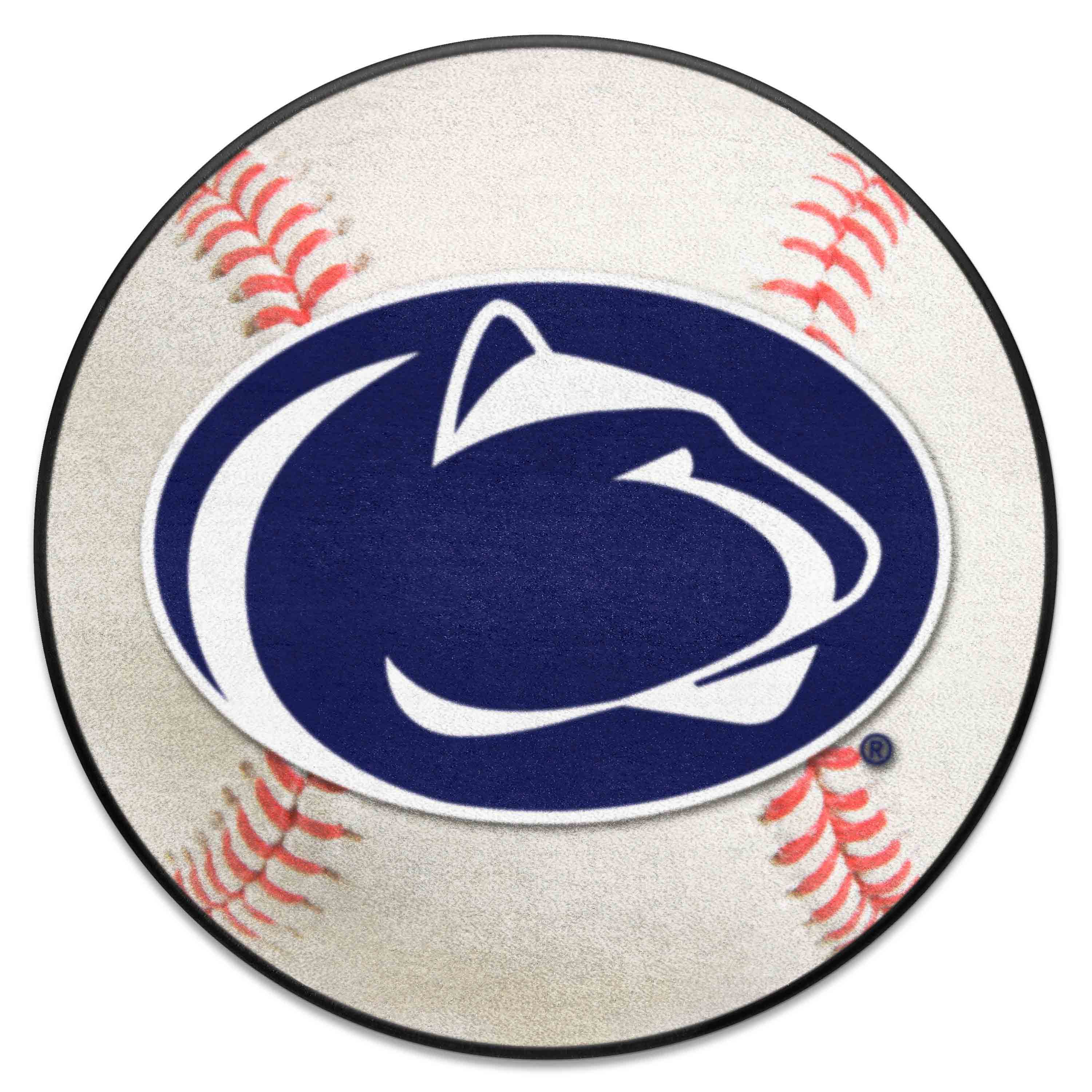 Penn State Nittany Lions Baseball Rug - 27in. Diameter