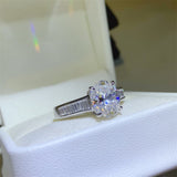 3 Carat Moissanite 925 Sterling Silver Ring Trendsi