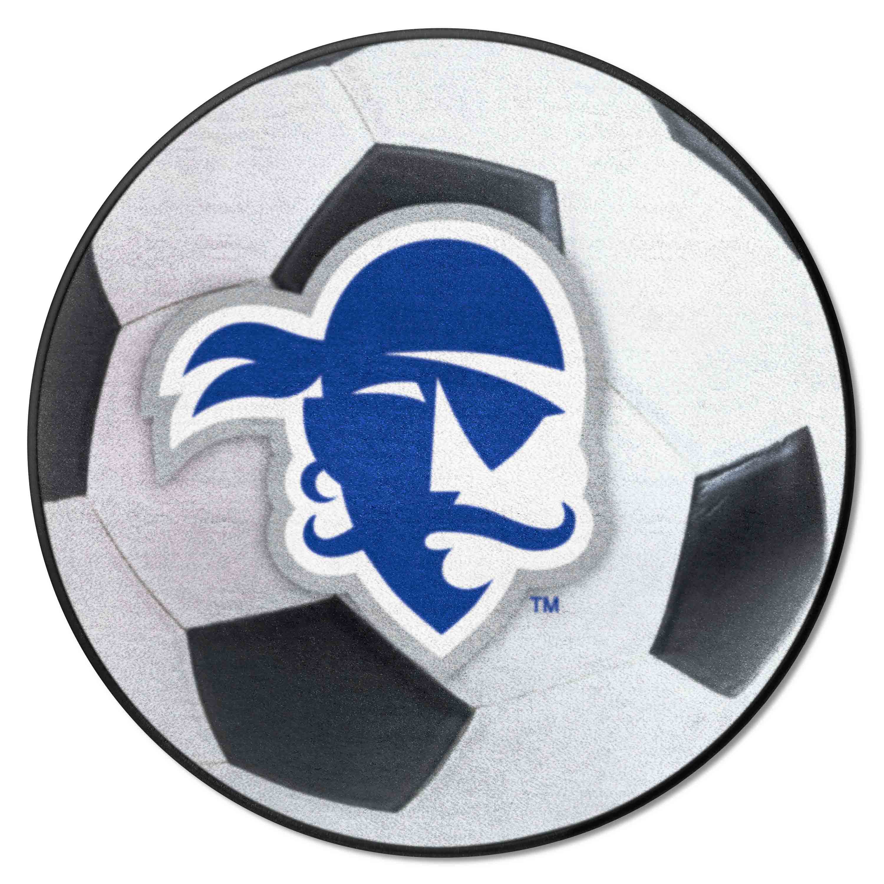 Seton Hall Pirates Soccer Ball Rug - 27in. Diameter