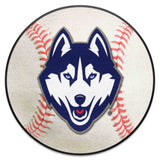 UConn Huskies Baseball Rug - 27in. Diameter