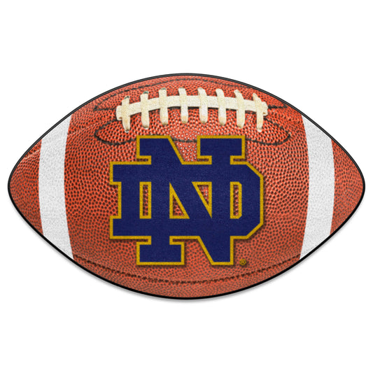 Notre Dame Fighting Irish Football Rug - 20.5in. x 32.5in.