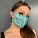 Roma Costume Shimmer Face Mask