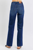 Judy Blue Full Size Tummy Control Straight Jeans - Trendsi