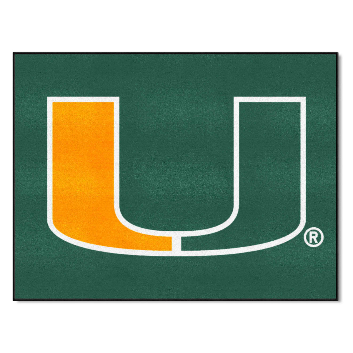 Miami Hurricanes All-Star Rug - 34 in. x 42.5 in. - Miami