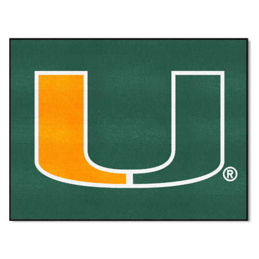 Miami Hurricanes All-Star Rug - 34 in. x 42.5 in.