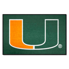 Miami Hurricanes Starter Mat Accent Rug - 19in. x 30in.