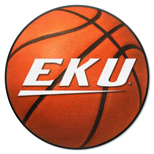 Eastern Kentucky Colonels Basketball Rug - 27in. Diameter