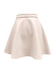 Buttoned Corduroy Mini Skirt - Trendsi