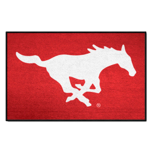 SMU Mustangs Starter Mat Accent Rug - 19in. x 30in.