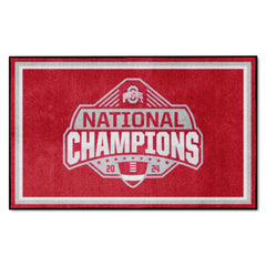 Official Ohio State 2024 National Champions Logo 44"x71" 4x6 Rug