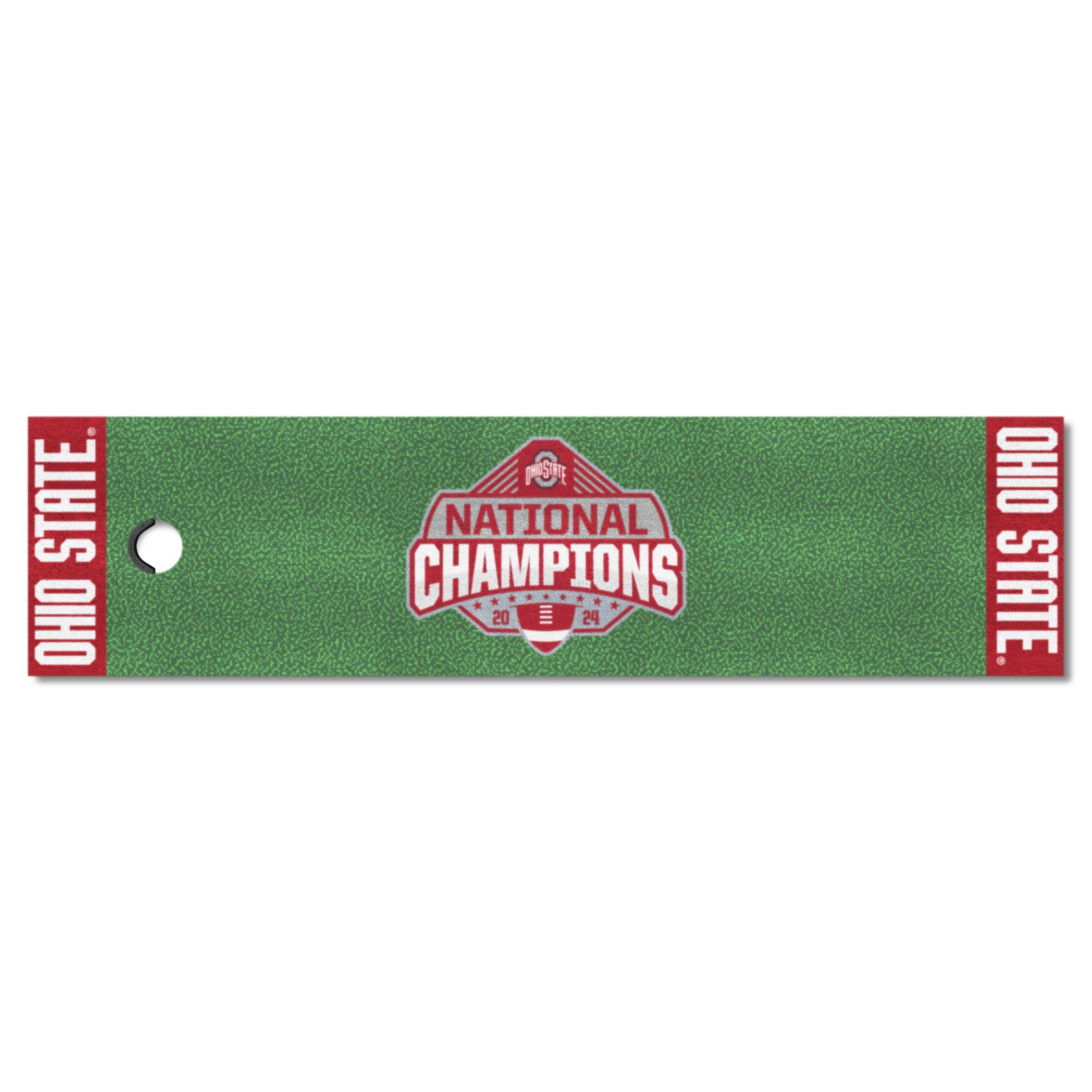 Official Ohio State 2024 National Champions Logo 18"x72" Putting Green Mat