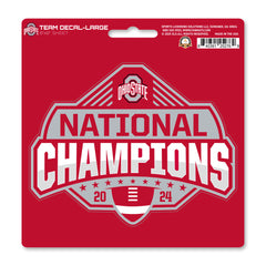 Official Ohio State 2024 National Champions Logo 8” x 8” Large Decal