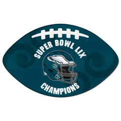 Philadelphia Eagles Super Bowl LIX Champions Football Mat