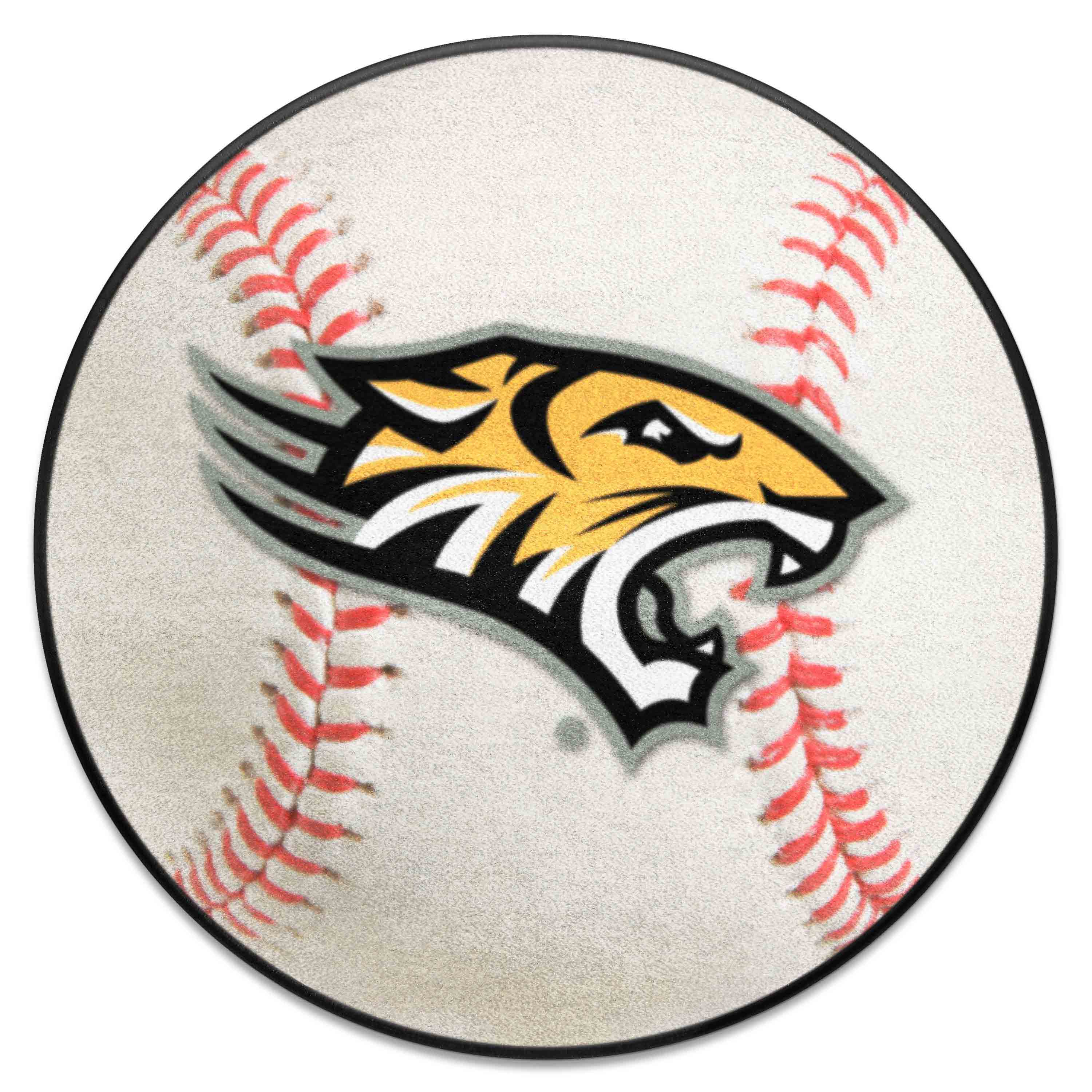 Towson Tigers Baseball Rug - 27in. Diameter