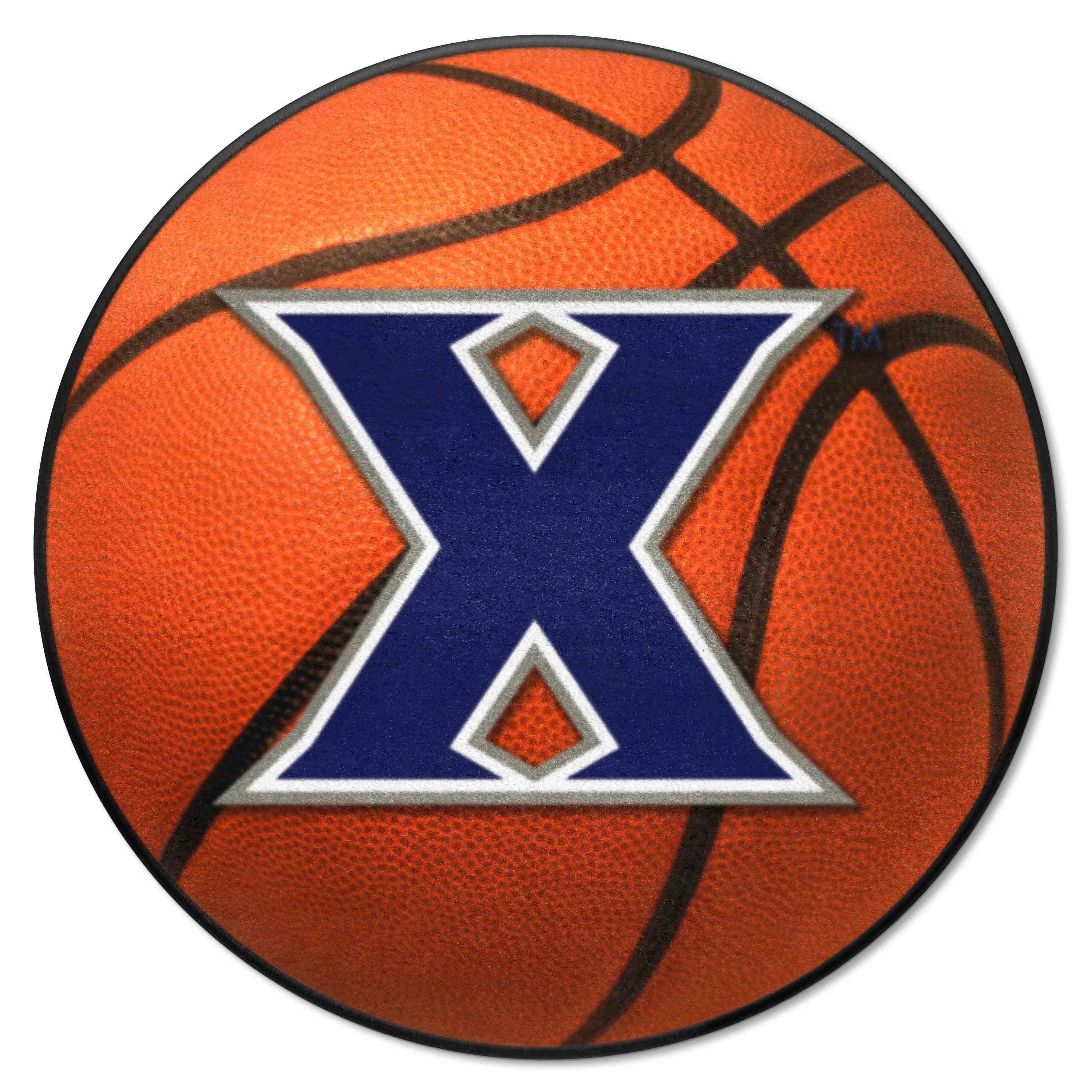 Xavier Musketeers Basketball Rug - 27in. Diameter