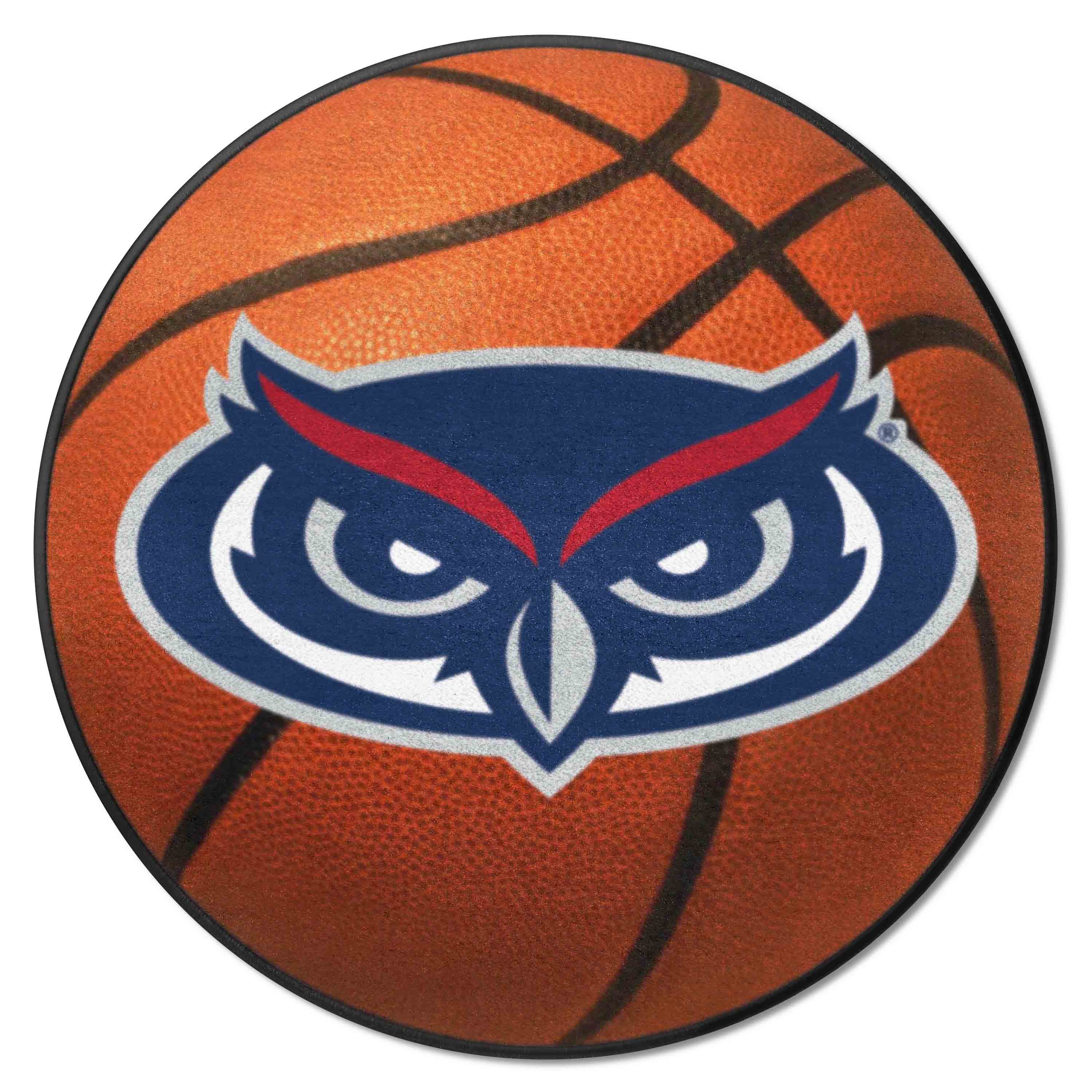 FAU Owls Basketball Rug - 27in. Diameter