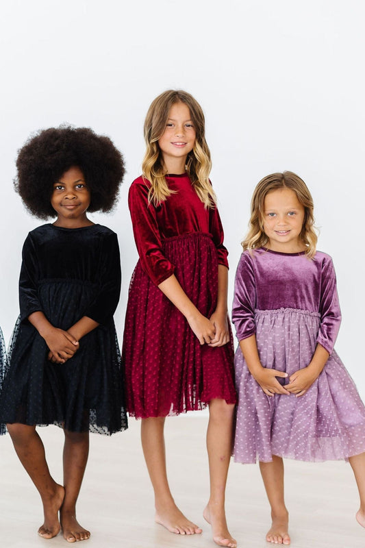 Black Velvet Tutu Dress - Mila & Rose ®