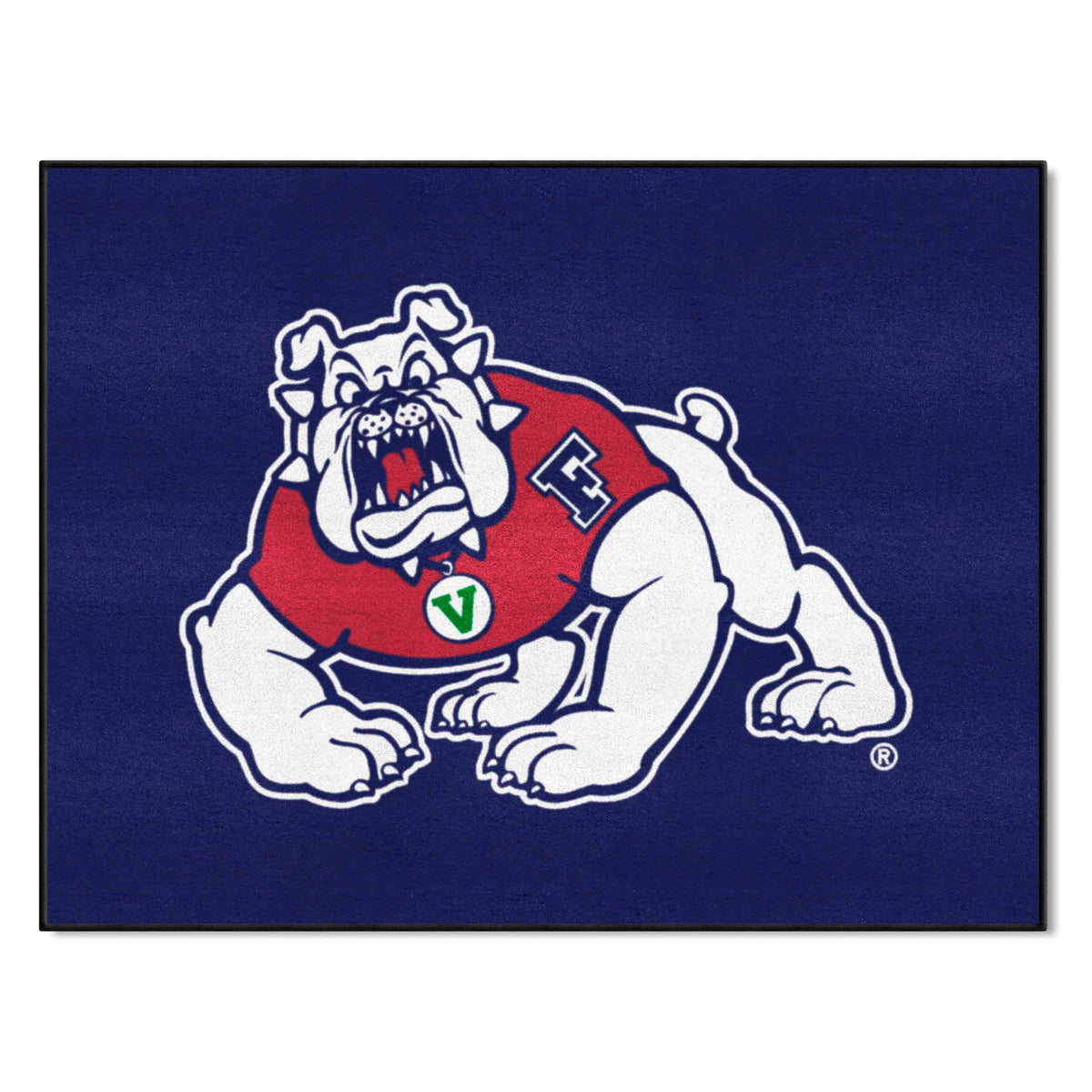 Fresno State Bulldogs All-Star Rug - 34 in. x 42.5 in., Navy