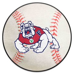 Fresno State Bulldogs Baseball Rug - 27in. Diameter