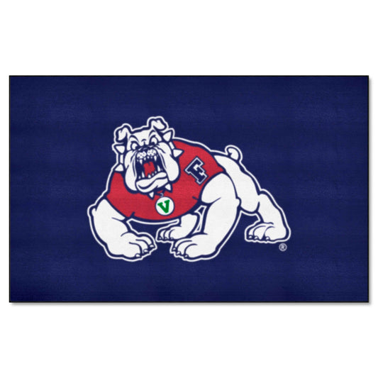 Fresno State Bulldogs Ulti-Mat Rug - 5ft. x 8ft., Navy