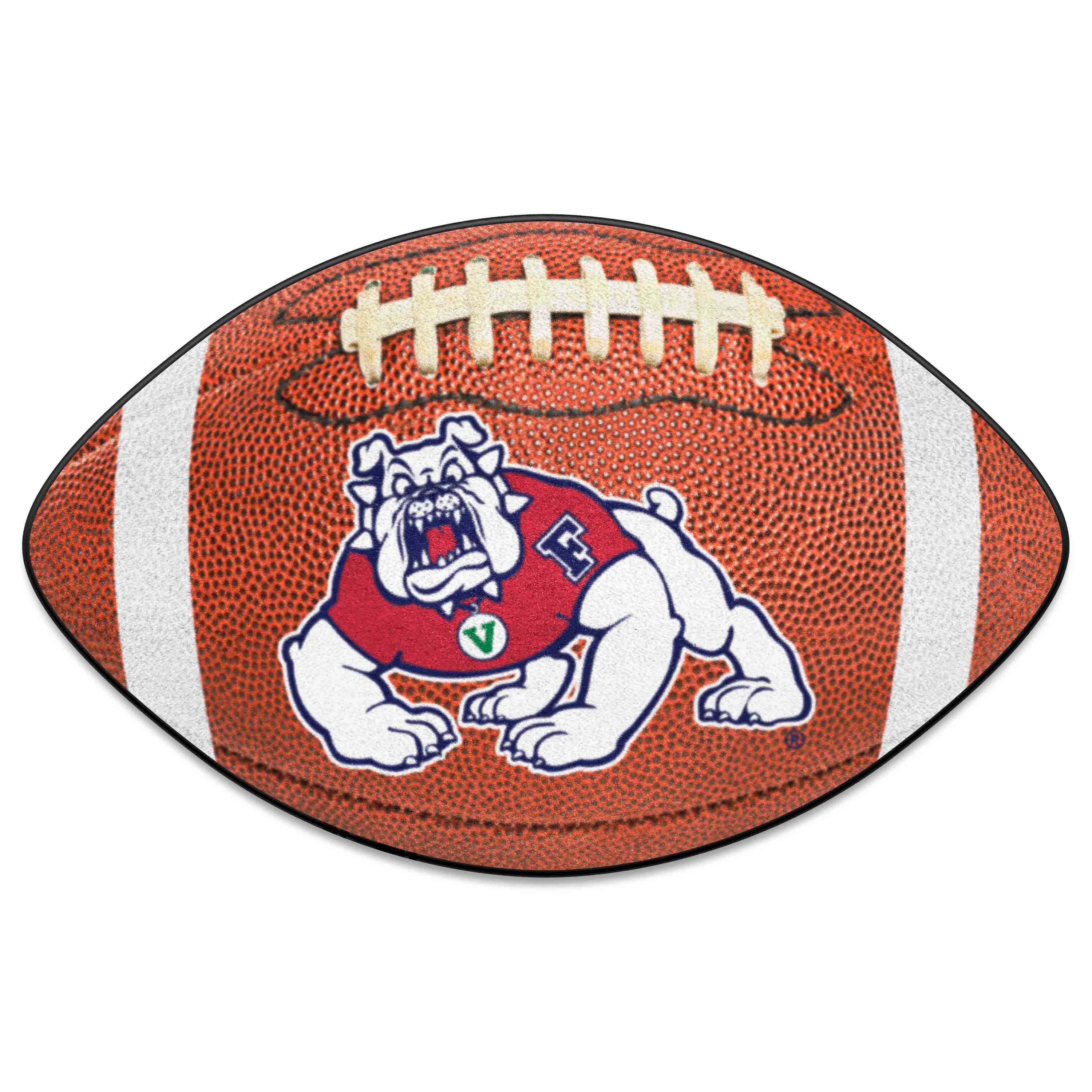 Fresno State Bulldogs Football Rug - 20.5in. x 32.5in.