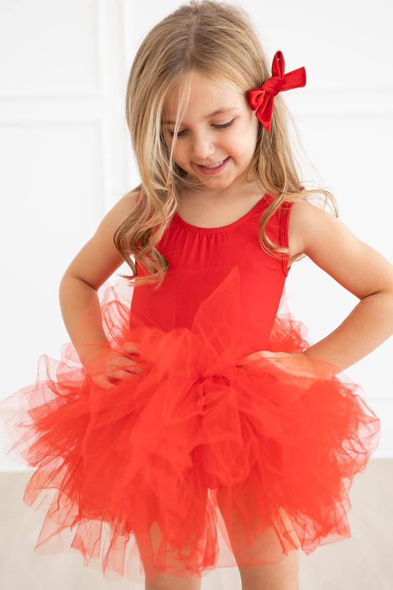 Red Tank Tutu Leotard - Mila & Rose ®