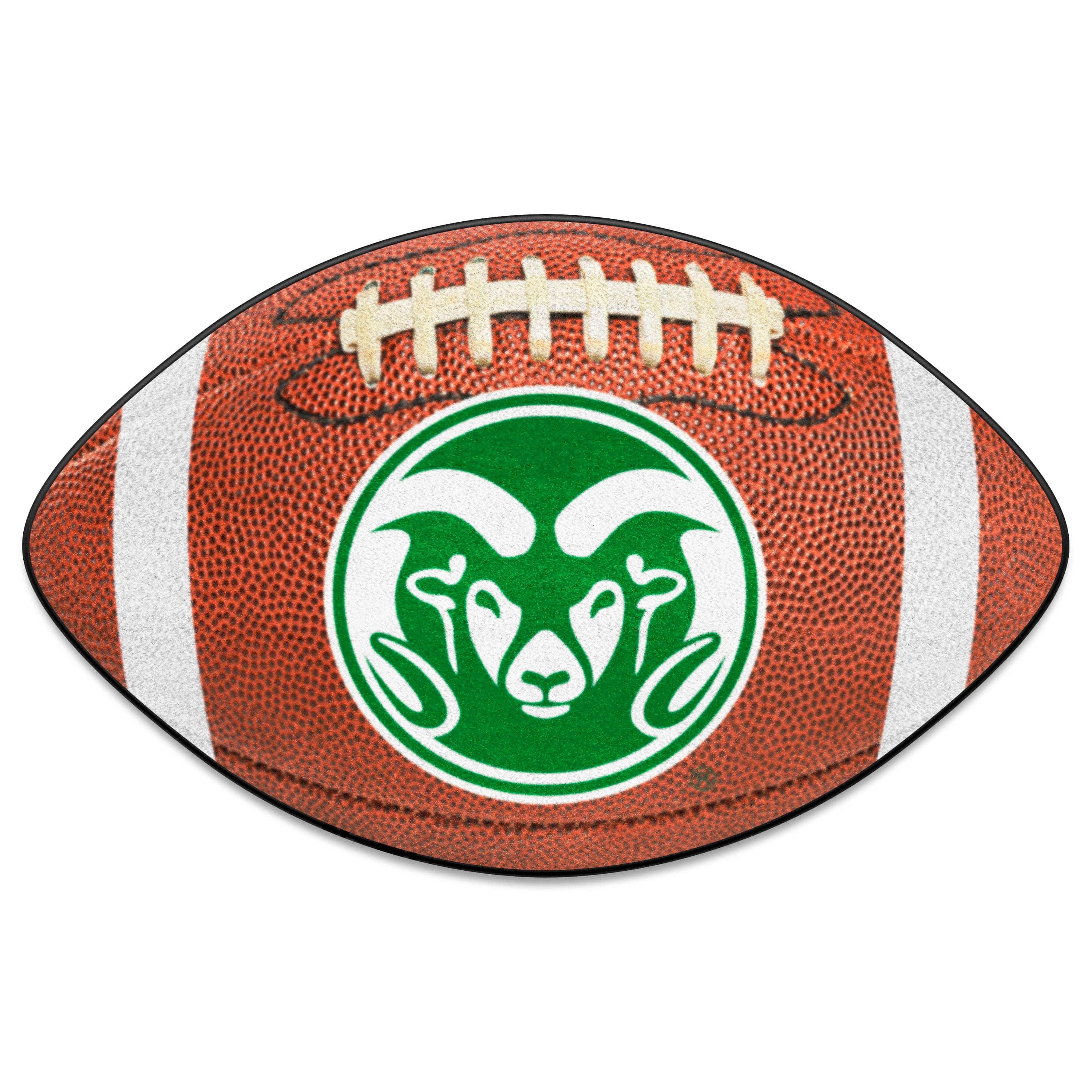 Colorado State Rams Football Rug - 20.5in. x 32.5in. - Colorado State