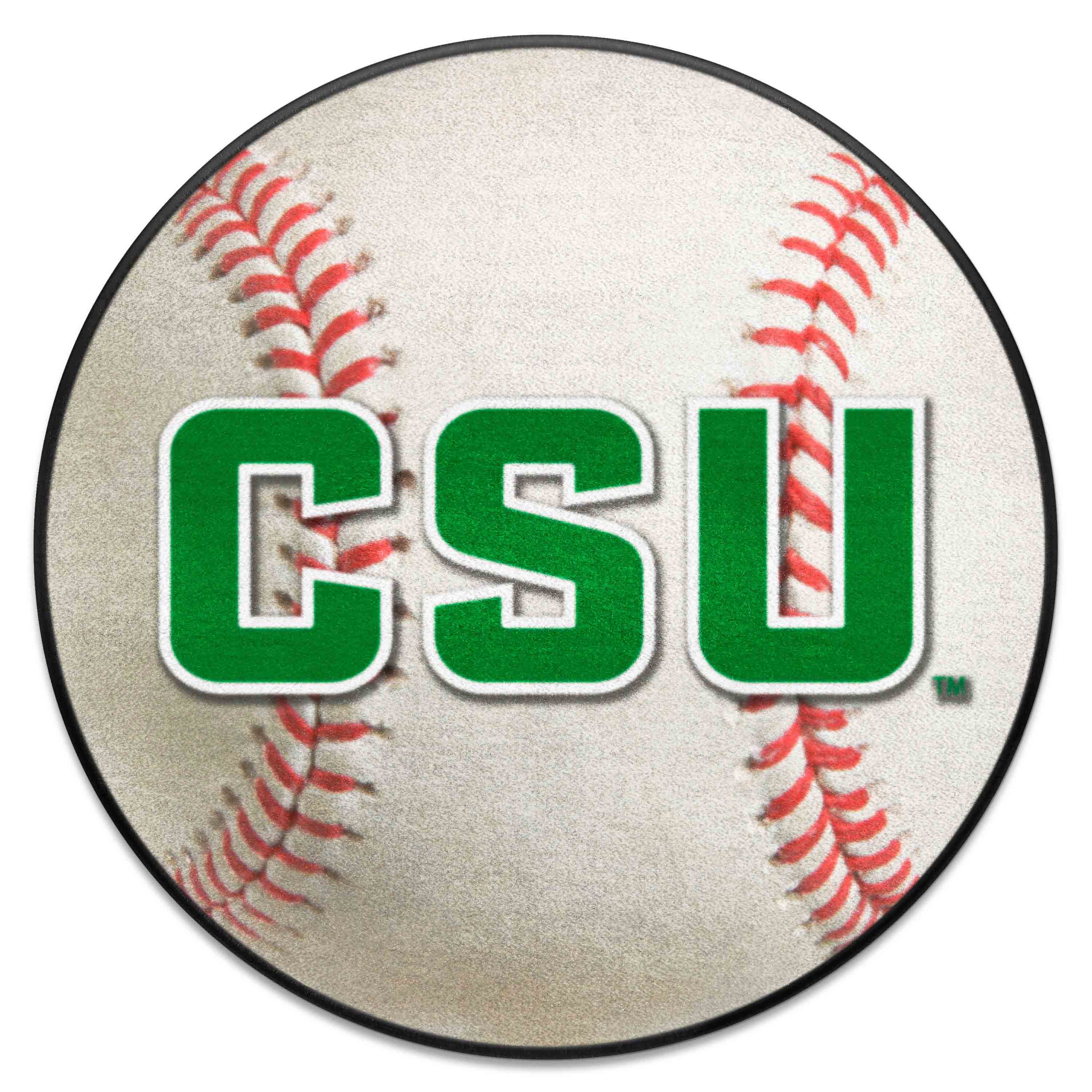 Colorado State Rams Baseball Rug - 27in. Diameter - Colorado State