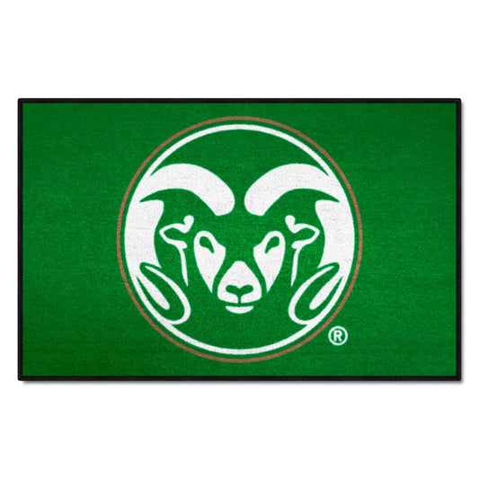 Colorado State Rams Starter Mat Accent Rug - 19in. x 30in. - Colorado State