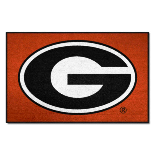 Georgia Bulldogs Starter Mat Accent Rug - 19in. x 30in.