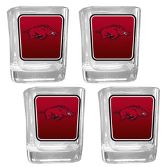 Arkansas Razorbacks Team Shot Glass 4 pk