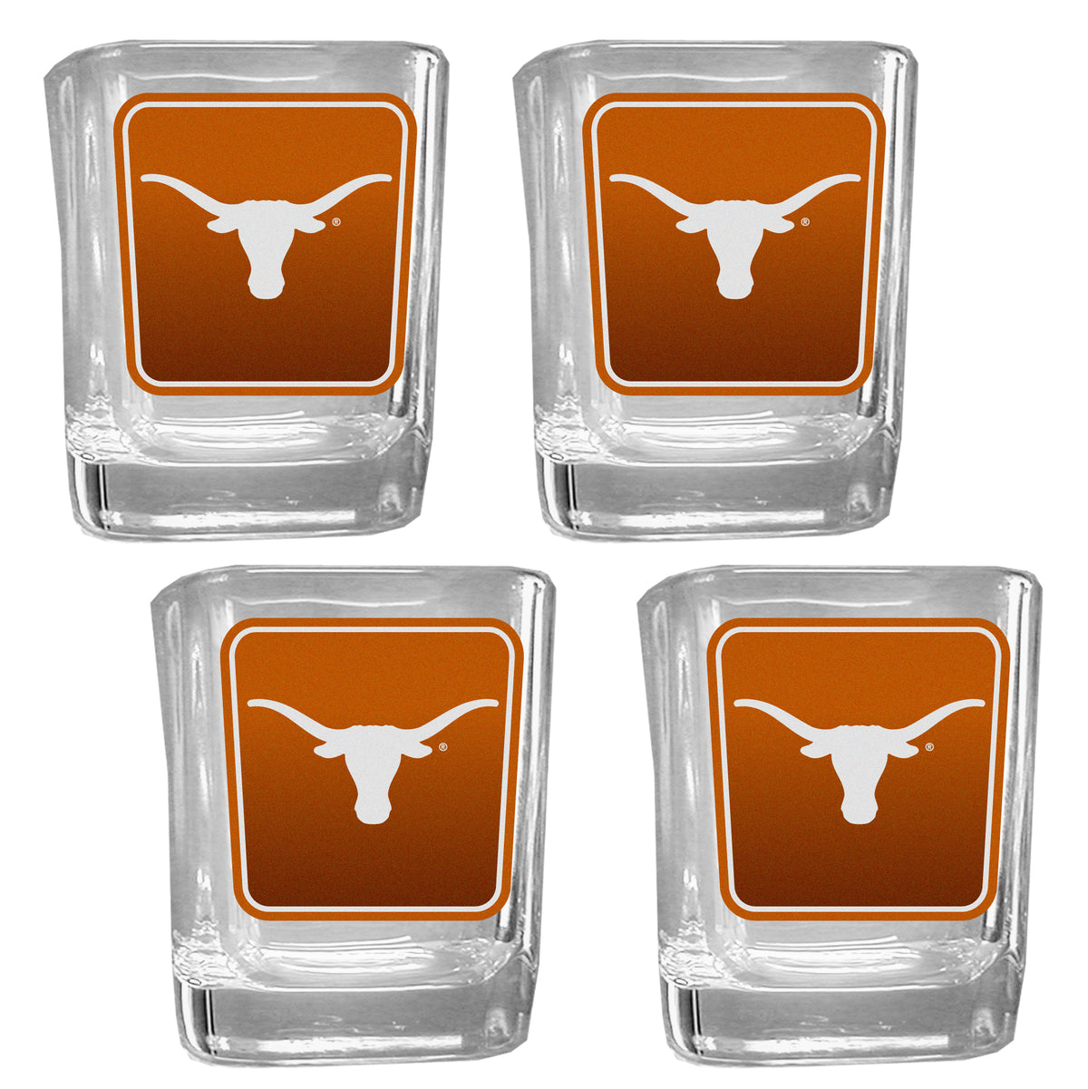 Texas Longhorns Team Shot Glass 4 pk