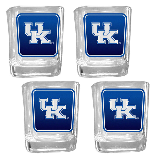 Vasos de chupito del equipo Kentucky Wildcats, paquete de 4