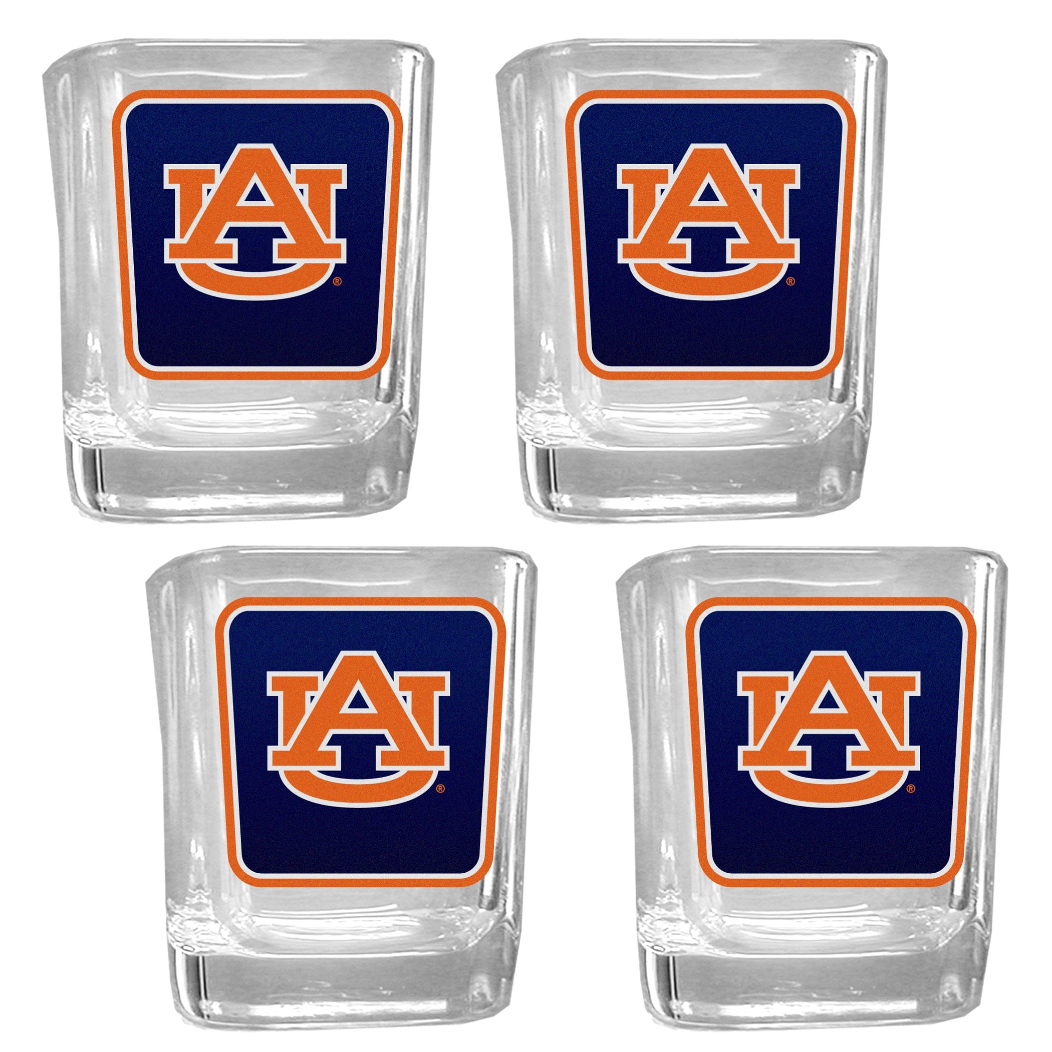 Auburn Tigers Team Shot Glass 4 pk - Auburn Tigers