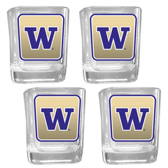 Washington Huskies Team Shot Glass 4 pk