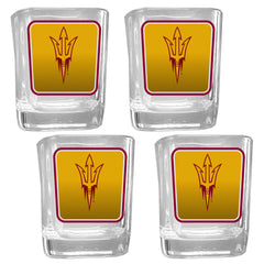 Arizona St. Sun Devils Team Shot Glass 4 pk - Arizona St. Sun Devils