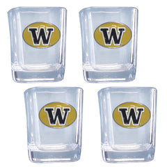 Washington Huskies Shot Glass, 4 pk