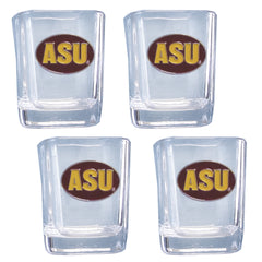 Vasos de chupito de los Arizona St. Sun Devils, paquete de 4