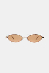 Nicole Lee USA Metal Frame Finley Oval Sunglasses - Trendsi