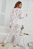 Flamingo Long Sleeve Top and Pants Lounge Set - Flyclothing LLC