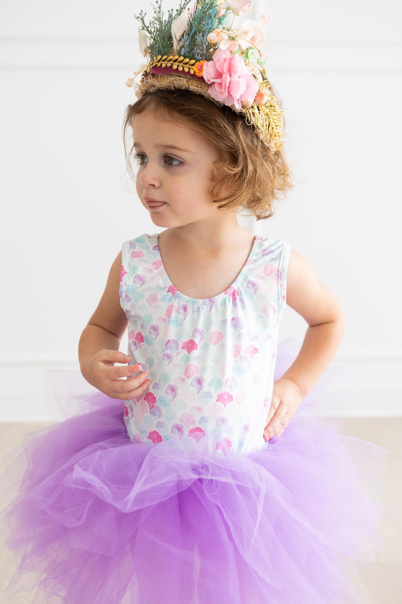 Mermaid Scales Tank Tutu Leotard - Mila & Rose ®