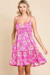 Culture Code Full Size Floral Ruffled Cami Dress Trendsi