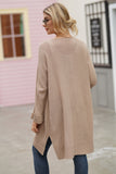 Open Front Long Sleeve Cardigan