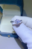 2 Carat Moissanite 925 Sterling Silver Ring - Flyclothing LLC