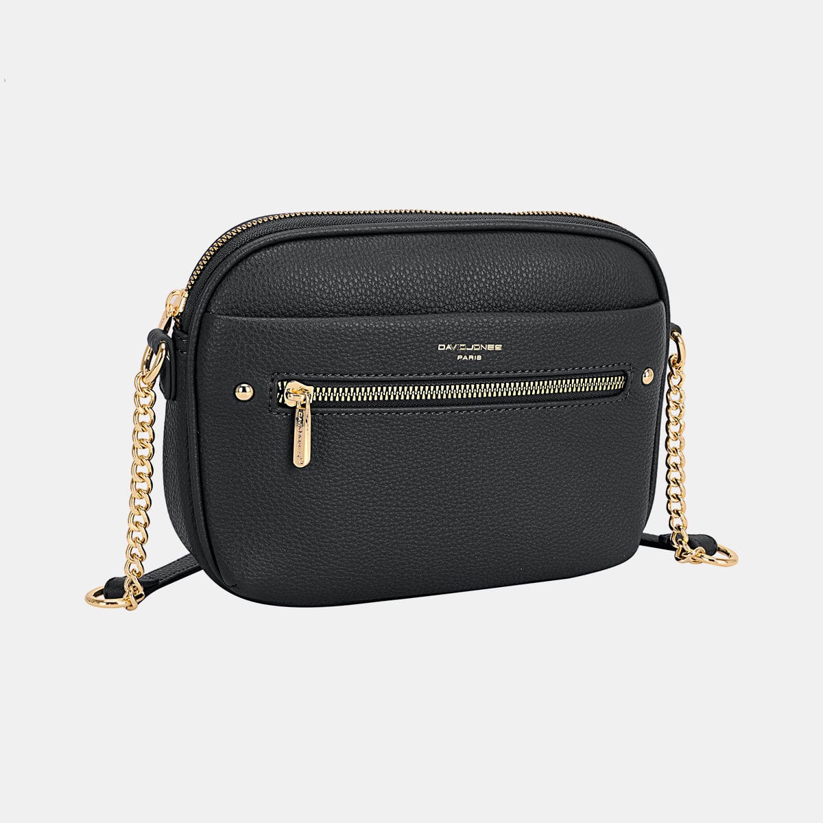 David Jones Chain Detail Small Crossbody Bag - Trendsi