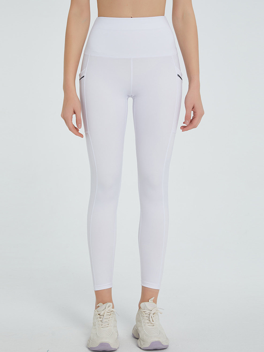 High Waist Active Leggings Trendsi