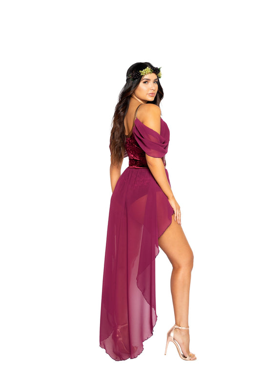 Roma Costume 5001 2pc Wine Goddess